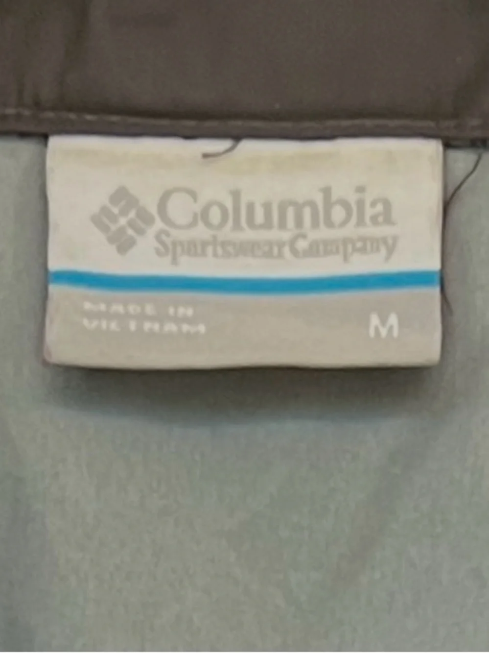 Colombia Jacket Glennaker Lake II Rain Lightweight Windbreaker Black Gray M - Picture 7 of 16
